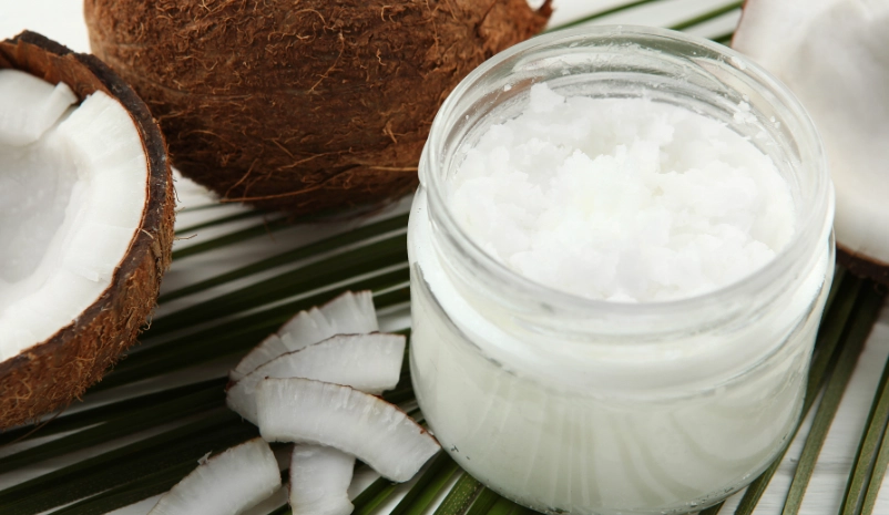 椰子油護髮方法