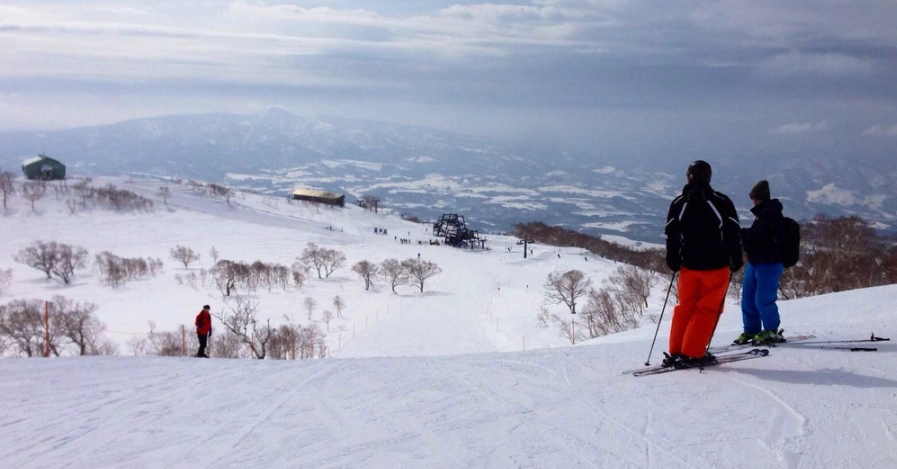 二世谷 滑雪