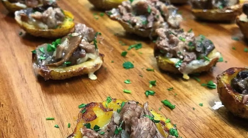 烤馬鈴薯皮做法