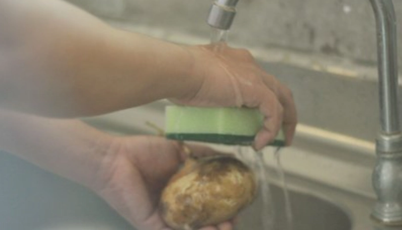 馬鈴薯皮清洗