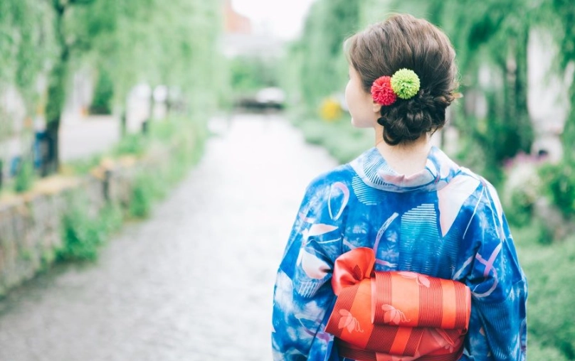 日本泡湯浴衣