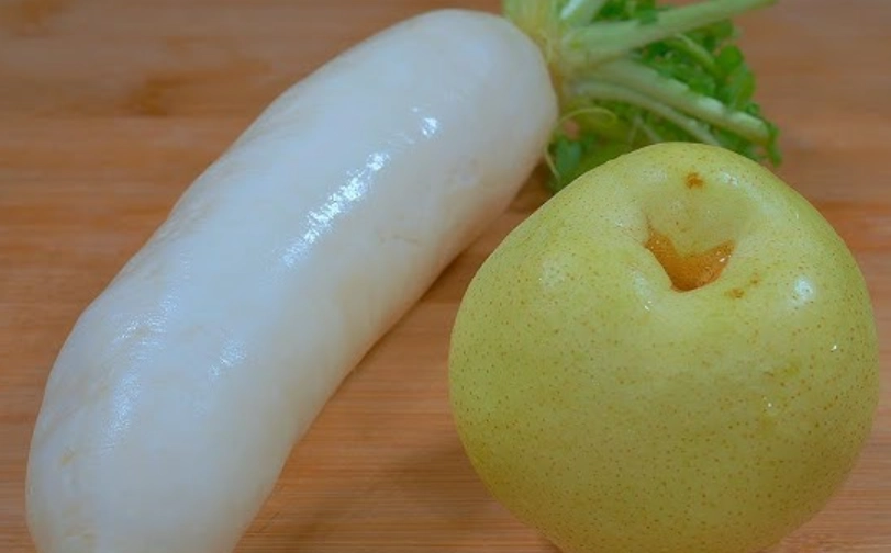 水梨白蘿蔔