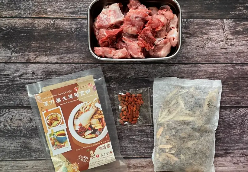 藥燉排骨配料 藥燉排骨配料