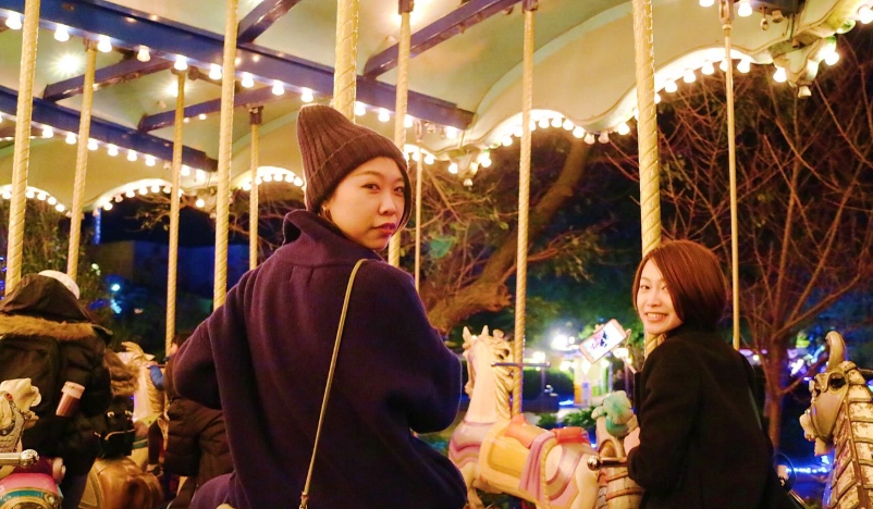 麗寶樂園夜間遊玩