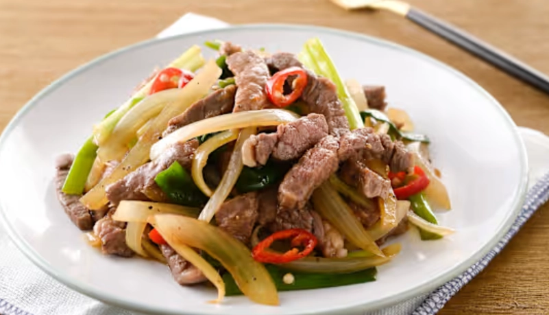 吳秉承蔥爆牛肉 食譜