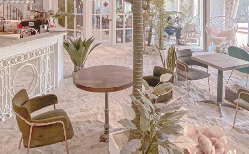 桃園觀音草漯沙丘咖啡