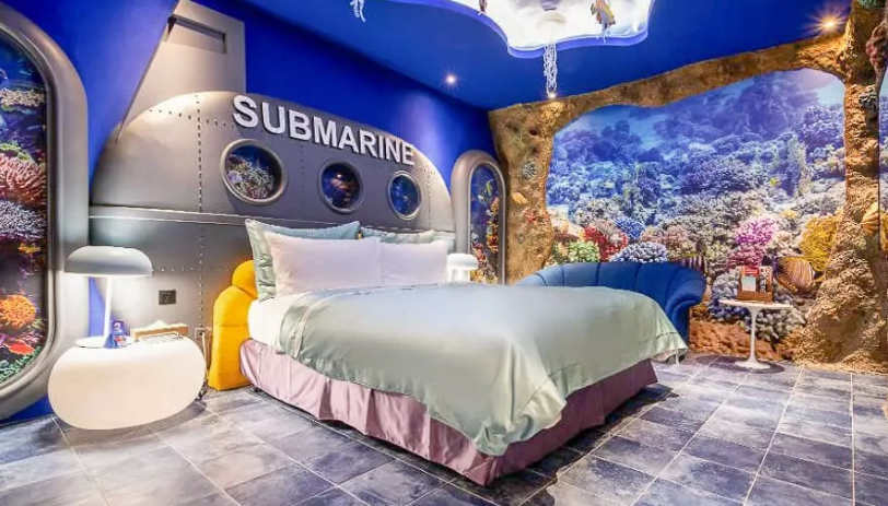 汽車旅館KTV包廂