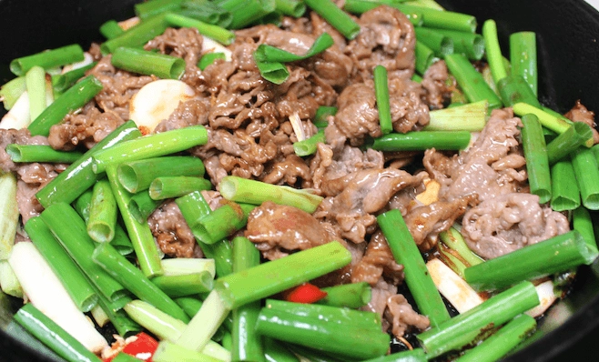 蔥爆牛肉食譜