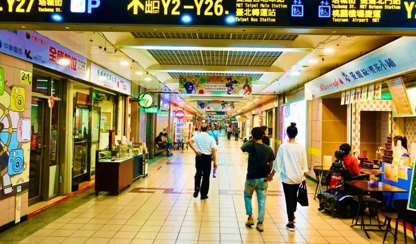 中山地下街 餐廳