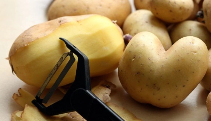 馬鈴薯削皮技巧