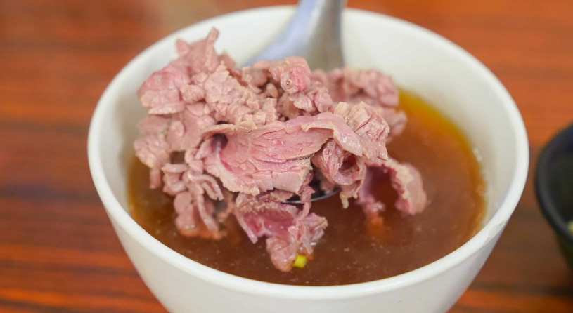 台南牛肉湯早餐