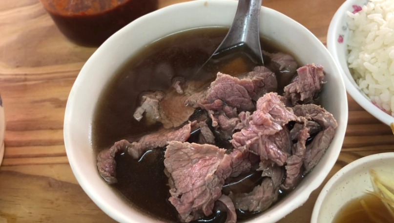牛肉湯早餐