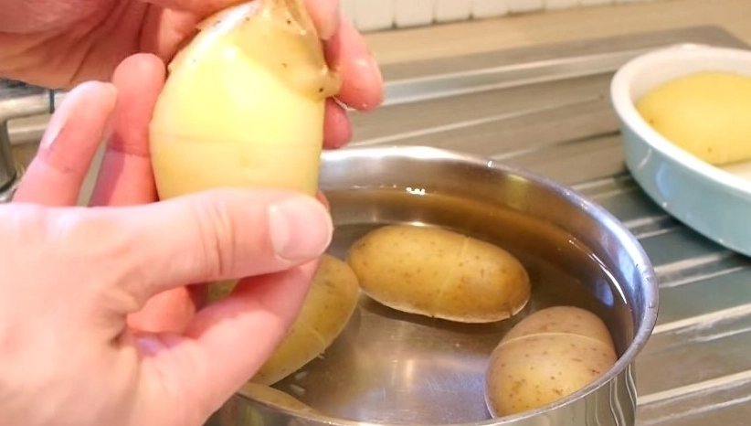 快速削馬鈴薯皮