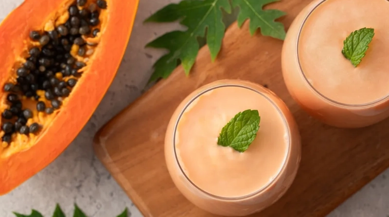 木瓜香蕉牛奶怎麼打