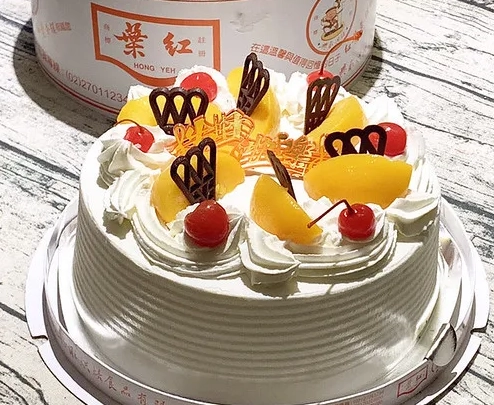 紅葉蛋糕鮮奶油