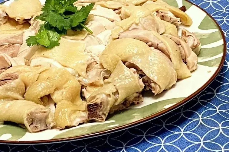 電鍋蒸雞肉 電鍋蒸雞肉