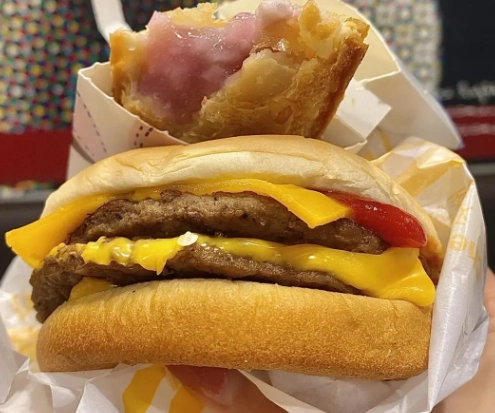 麦当劳 汉堡 热量