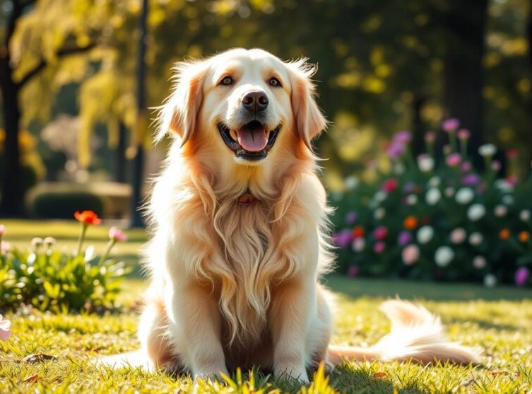 奶油色黃金獵犬