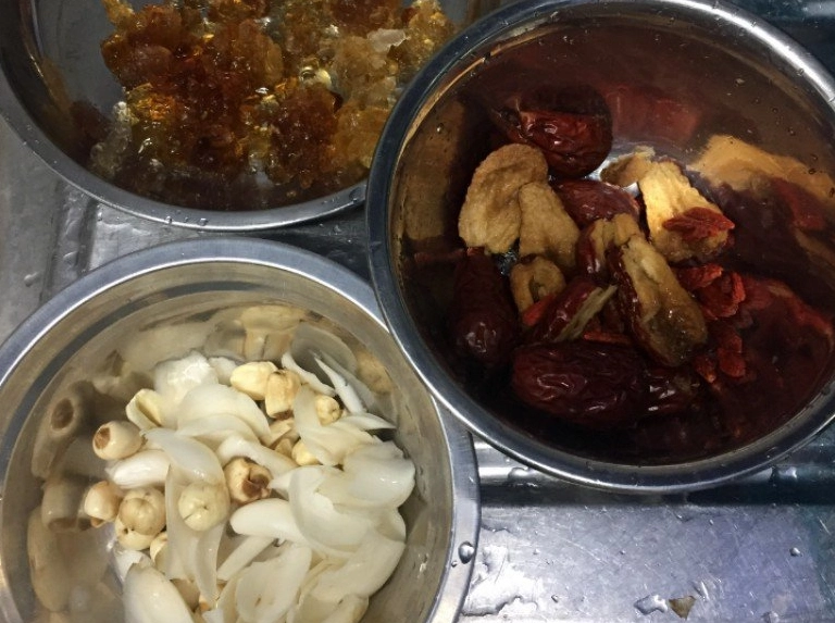 百合紅棗湯 百合紅棗湯