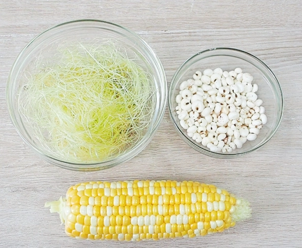 自製粟米鬚水 自製粟米鬚水