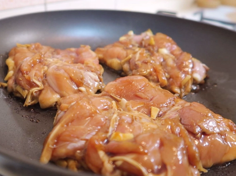 蒸煎雞腿做法