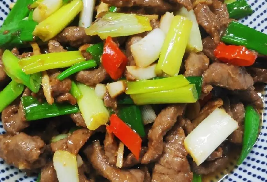 蔥爆牛肉做法