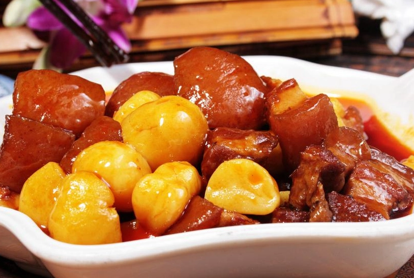 栗子肉料理