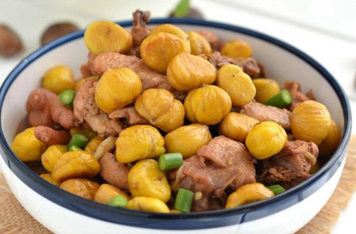 栗子肉料理