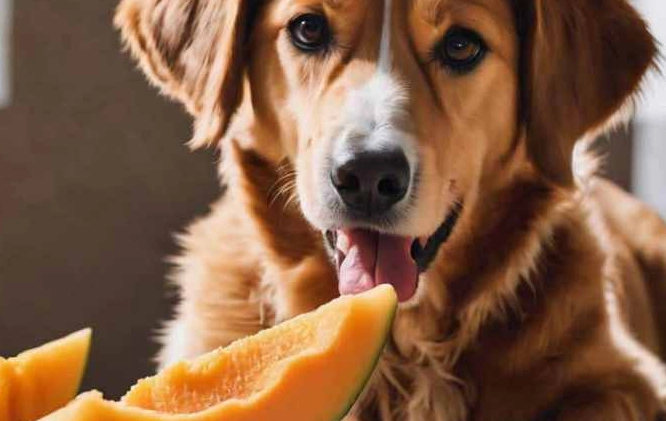 狗狗吃哈密瓜 狗狗吃哈密瓜