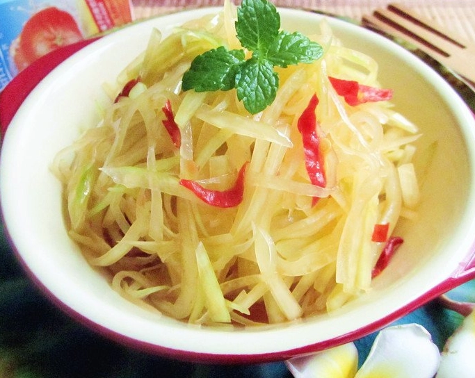 涼拌青木瓜功效