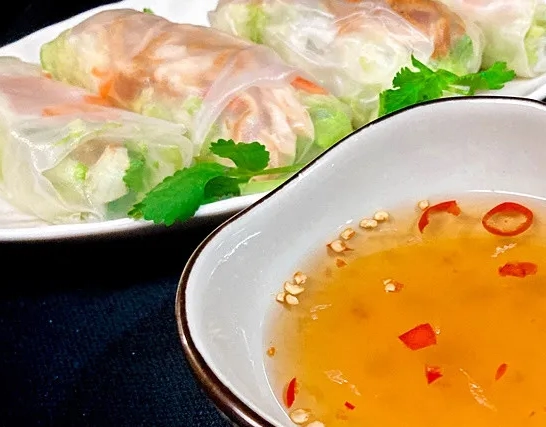 春捲沾醬做法