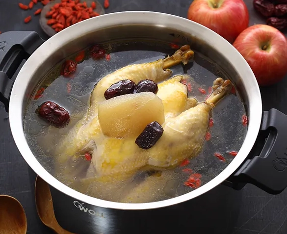 黑棗紅棗雞湯功效