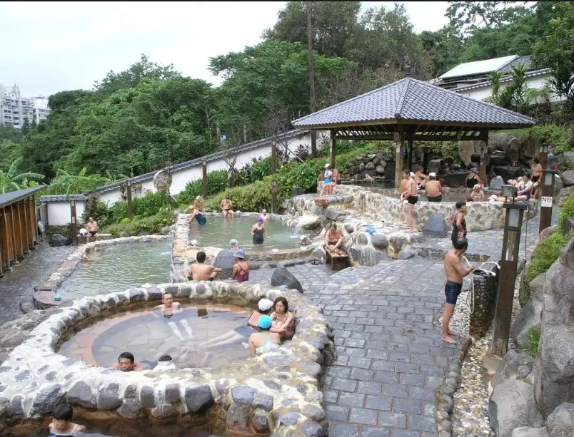 泡溫泉 順序