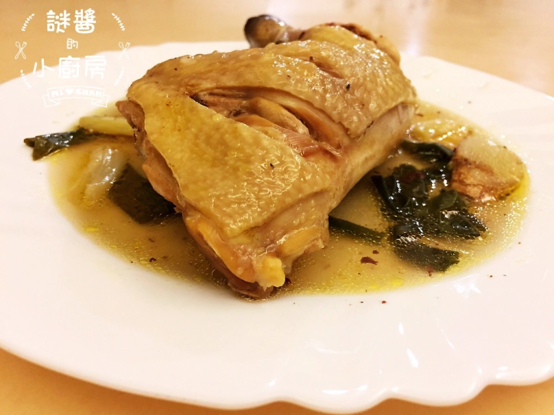 雞腿肉蒸法