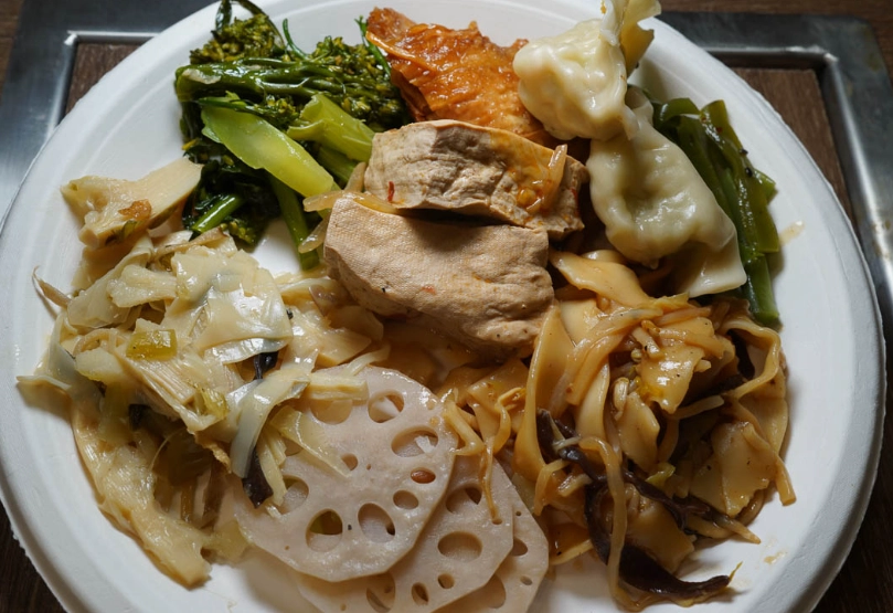 百貨美食街素食