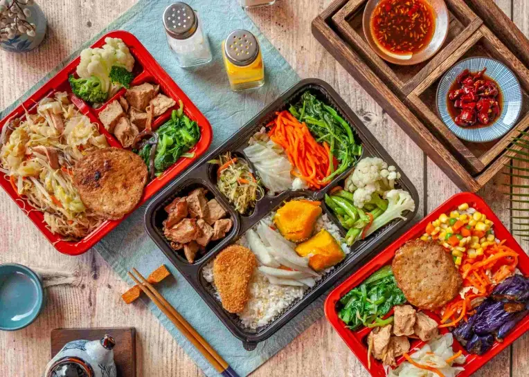 百貨美食街素食