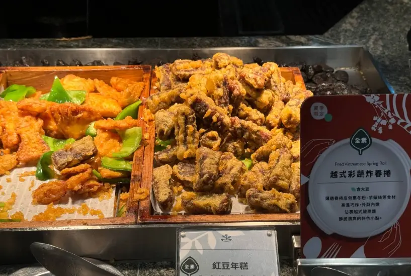 百貨美食街素食
