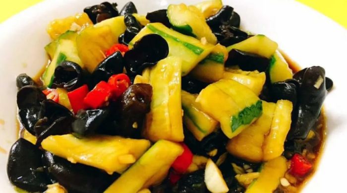 青木瓜炒木耳食譜