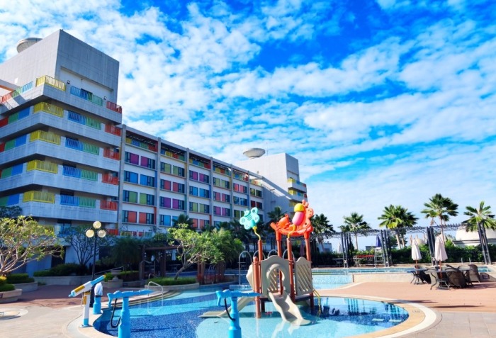 麗寶福容親子住宿