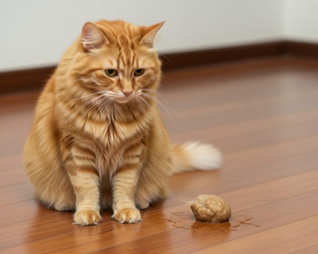 貓嘔吐但活潑 貓嘔吐但活潑