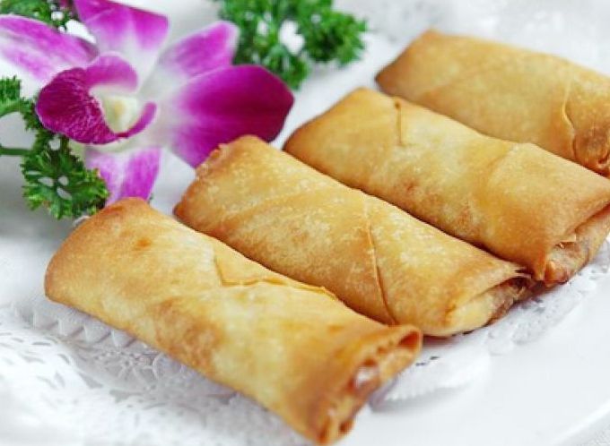 春捲皮油炸技巧