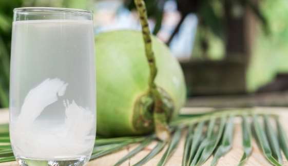 椰子水退燒