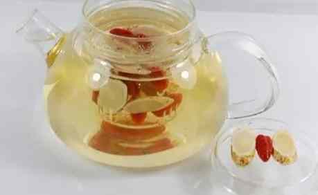 黃耆黨參枸杞茶做法