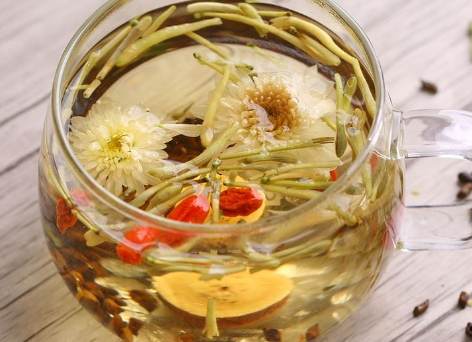 如何泡金银花茶