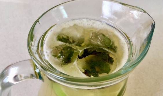 自製紫蘇薄荷檸檬茶