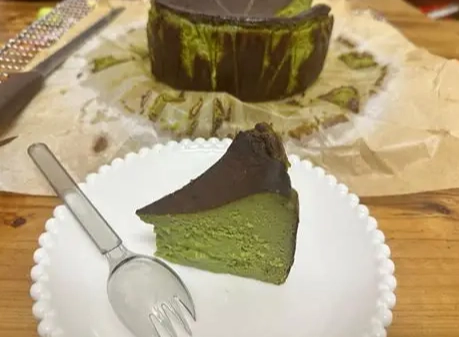 抹茶流心巴斯克食譜