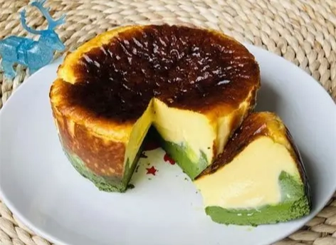 抹茶流心巴斯克食譜