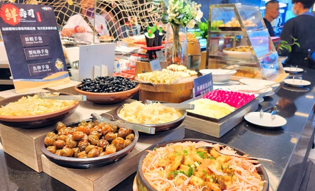 漢來海港午餐菜色