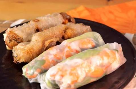 越南春捲皮涼拌做法 越南春捲皮涼拌做法