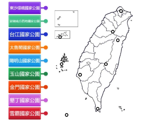 國家公園面積大小 國家公園面積大小